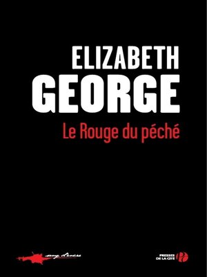 cover image of Le rouge du péché